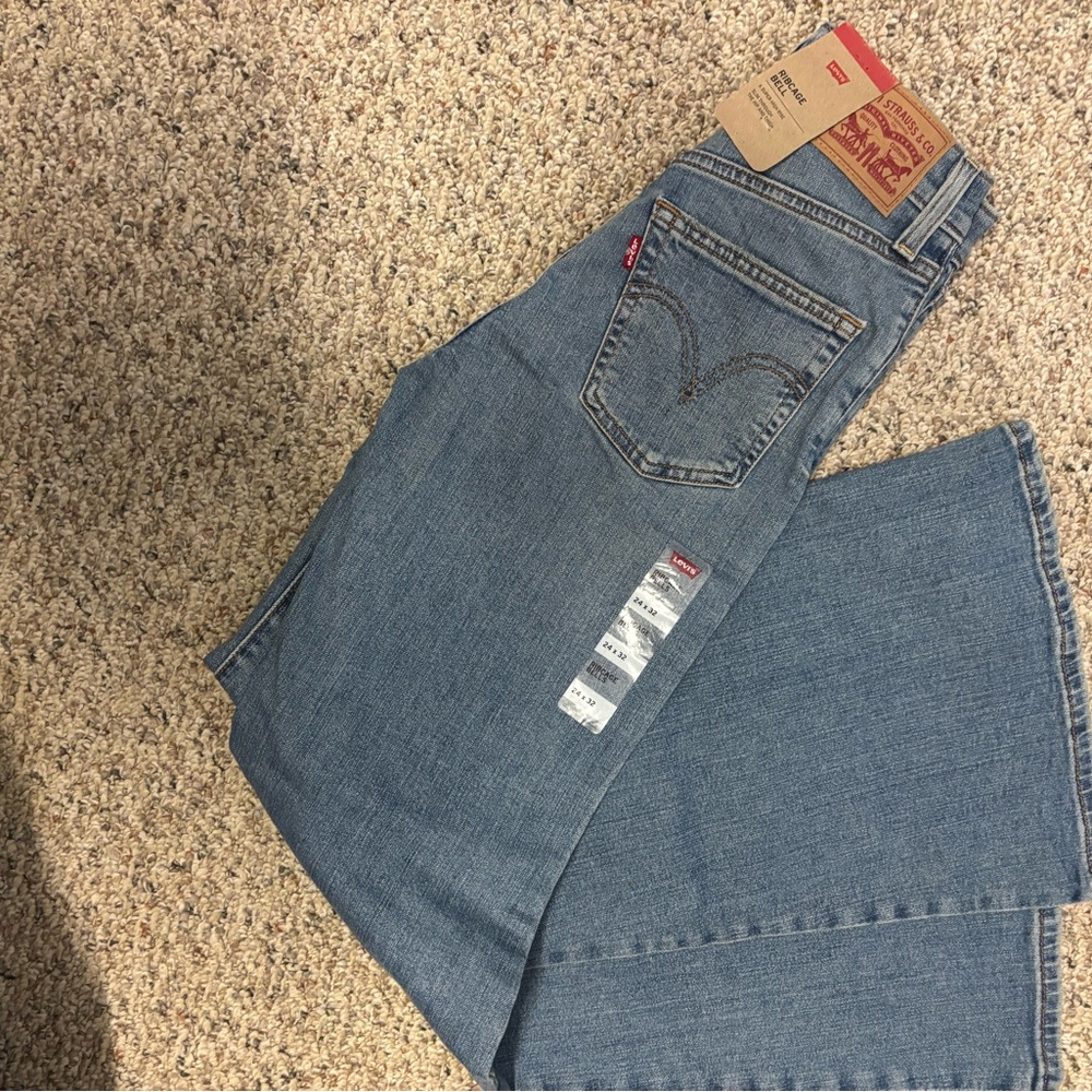 Levi's High Rise Blue Jeans Classic Denim